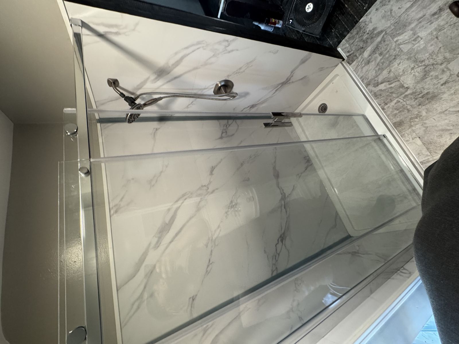 Bathroom shower remodel