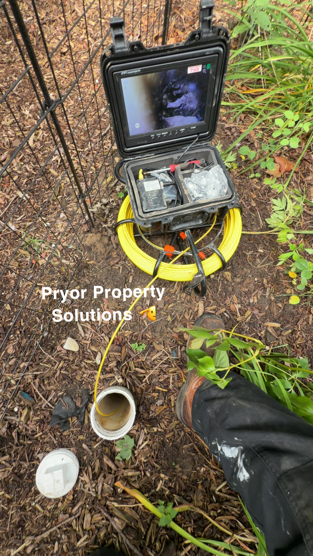 HD sewer camera inspection equipment
